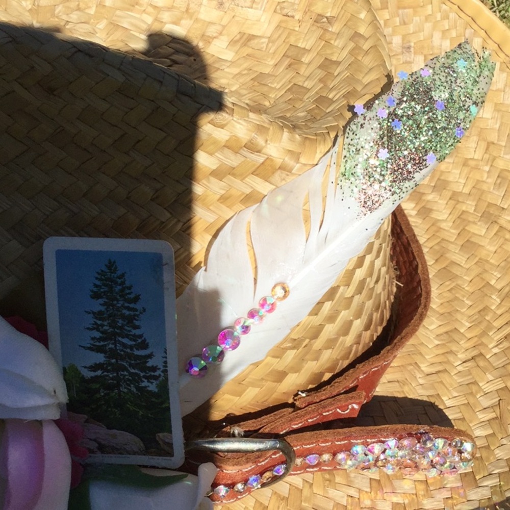 OOAK artisan western hat band cowgirl festival rodeo Coachella boho chic market - Picture 8 of 12